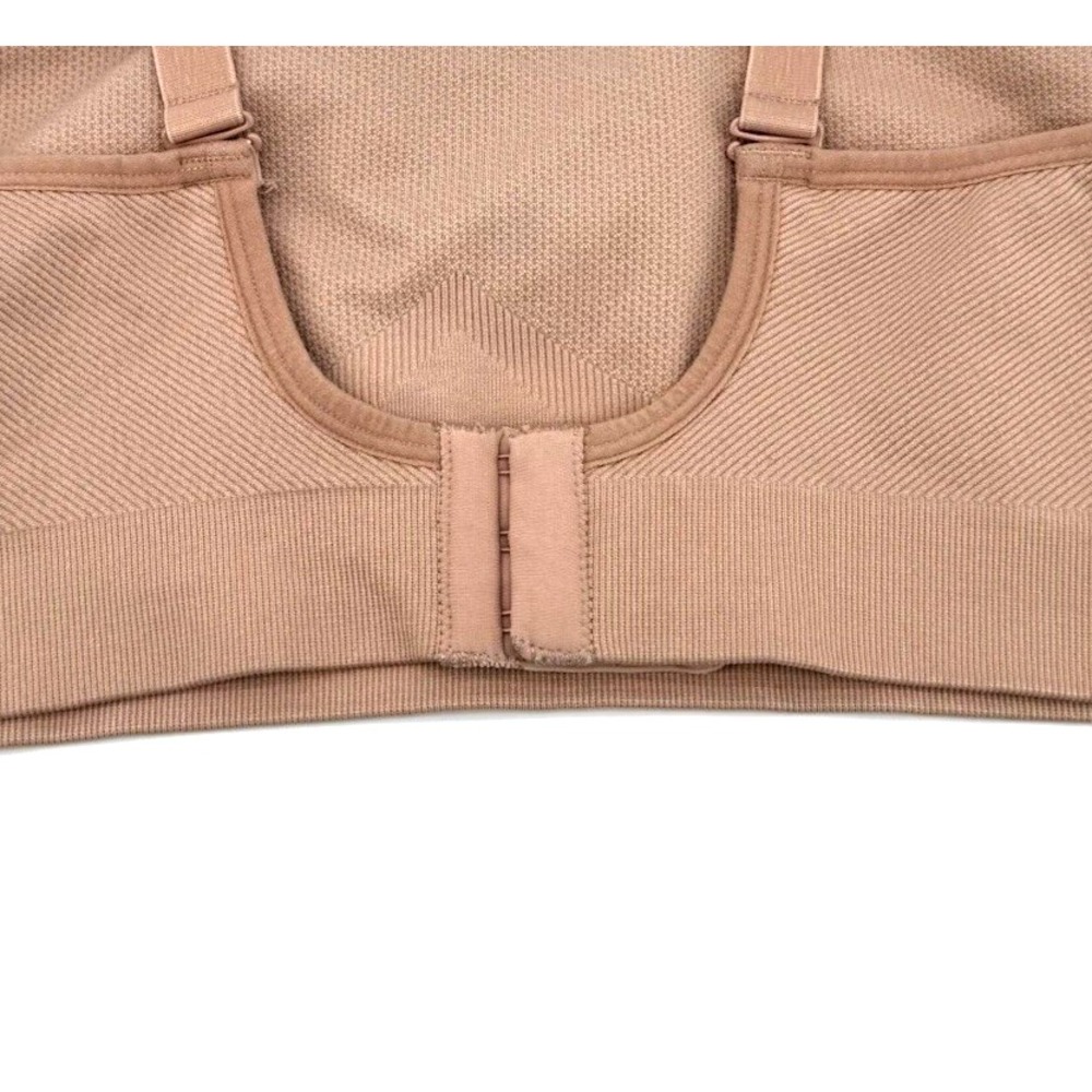 Soma Sport Seamless Ballet Back Bra XXL Beige Convertible Straps Stretchy - Picture 7 of 7